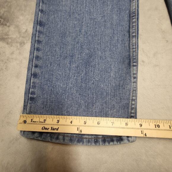 Lee Jeans Mens 39x34 Blue Relaxed Fit Denim Straight Leg Classic Casual Pants - Picture 5 of 9